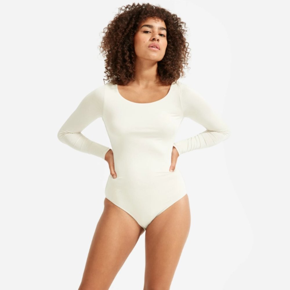 Everlane Cream Bodysuit